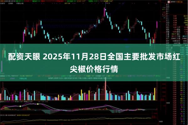 配资天眼 2025年11月28日全国主要批发市场红尖椒价格行情